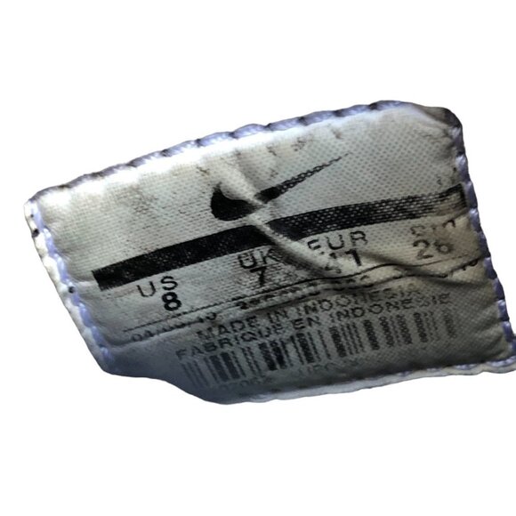 2010 Nike Dunk Big High 'Metallic Silver Navy' Size 8 - Picture 8 of 12